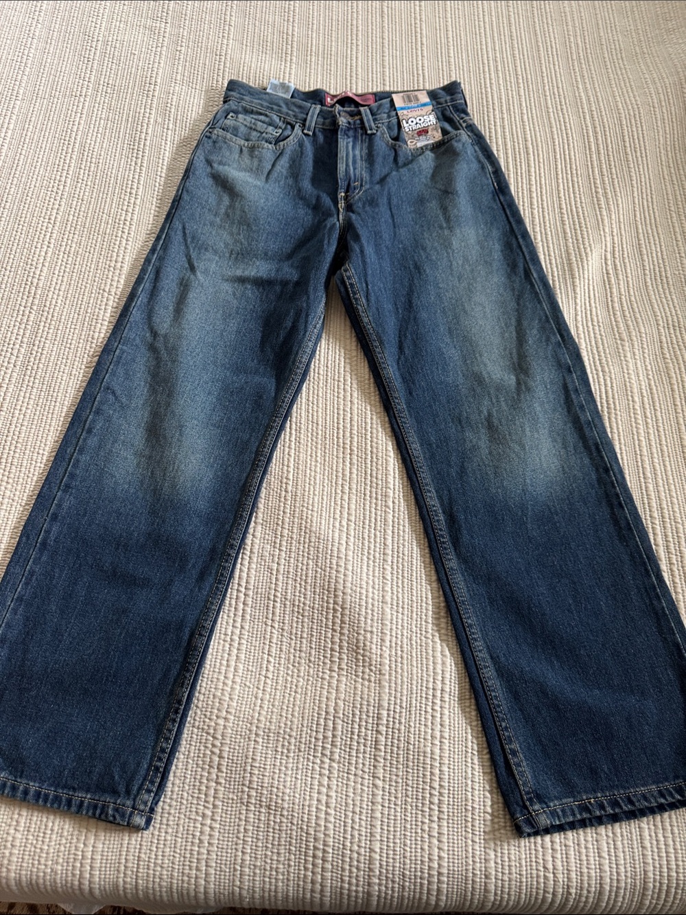 Levi's Kids Blue Straight-Leg Jeans